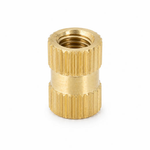 Insertti messinkinen upotusmutteri UNC 1/4"-20x10x8mm